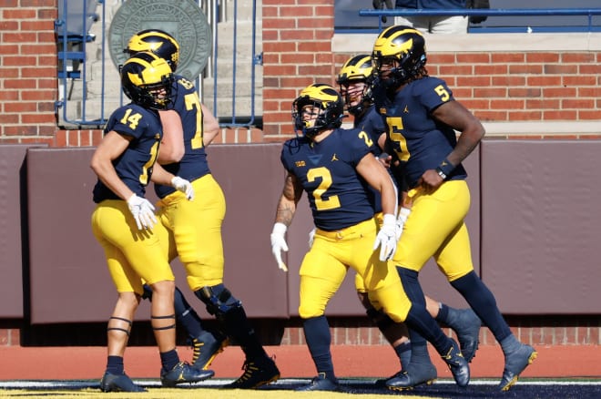 Michigan Wolverines football running back Blake Corum has had an outstanding spring.