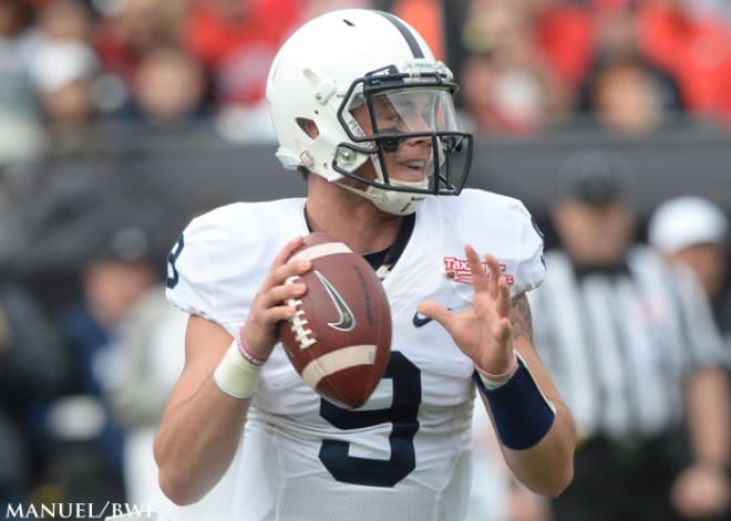 Penn State quarterback Trace McSorely presents a number of difficult challenges for NU's defense this week.