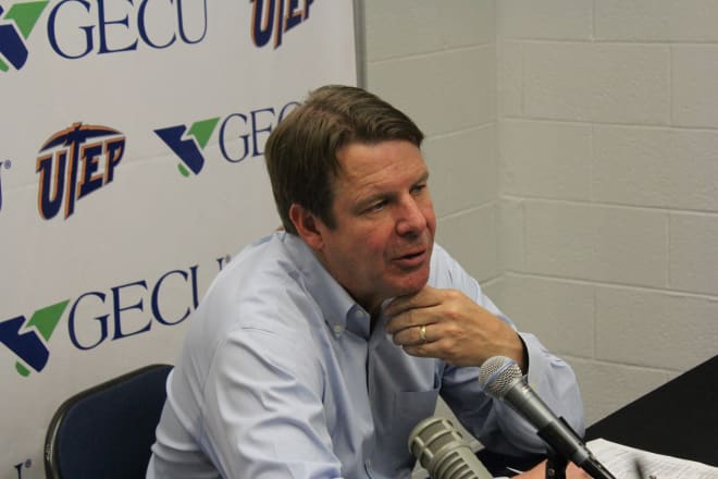 UTEP Head Coach Tim Floyd
