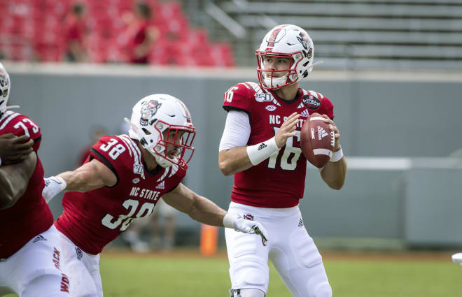NC State redshirt sophomore quarterback Bailey Hockman is pushing for extra playing time leading up to playing at Florida State on Saturday.