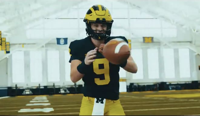 Michigan Wolverines football freshman quarterback J.J. McCarthy was a four-star recruit on Rivals.com