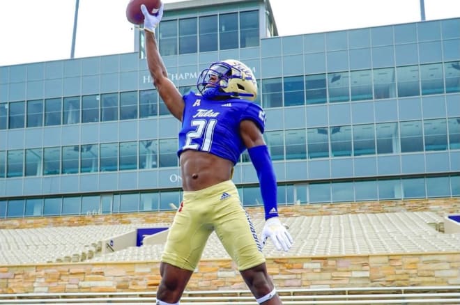 Viron Ellison during his visit to Tulsa in June.