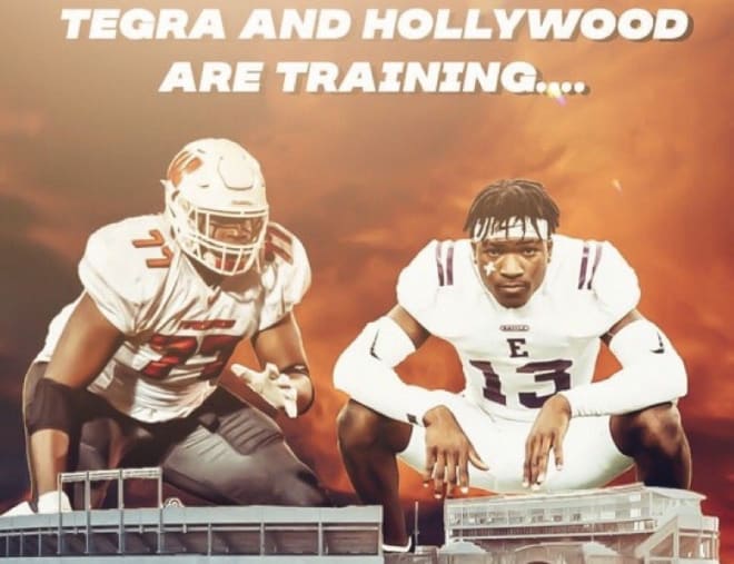Ohio State commits Jyaire Brown and Tegra Tshabola will be making an impact in the community this summer (Edit created by Trenton Bond).