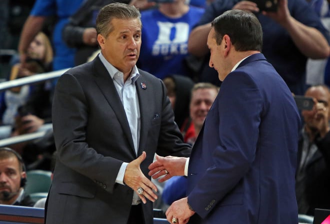 Will college basketball get a Coach Cal vs. Coach K rematch of the season opener? 