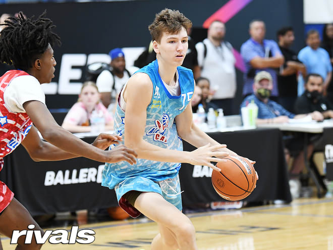 UNC has made the list of final four schools for Matas Buzelis, the No. 6 overall prospect in the class of 2023.