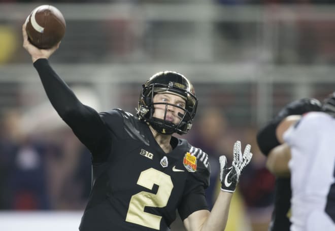 Elijan Sindelar was a three-year starting quarterback for coach Jeff Brohm from 2017-19.