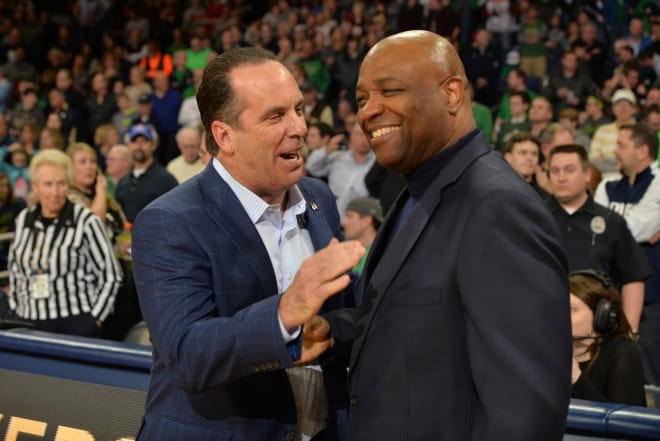 Mike Brey and Leonard Hamilton meet again Wednesday night at 9 p.m. at Notre Dame.