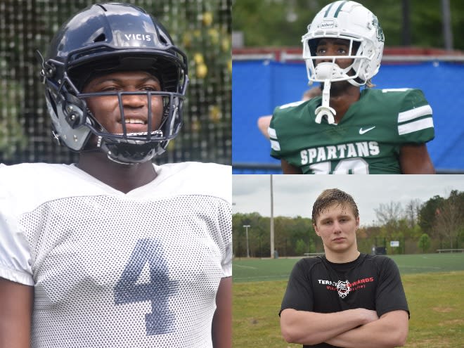 Notre Dame Fighting Irish football commits Jayden Thomas, Deion Colzie and Cane Berrong