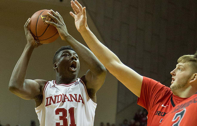 Thomas Bryant will pose a difficult matchup for Purdue's big men.