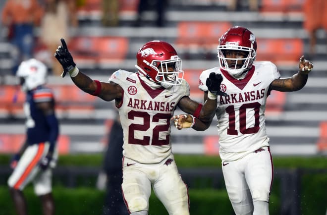 Arkansas rallied from a 17-0 deficit Saturday, but ultimately came up short at No. 13 Auburn.