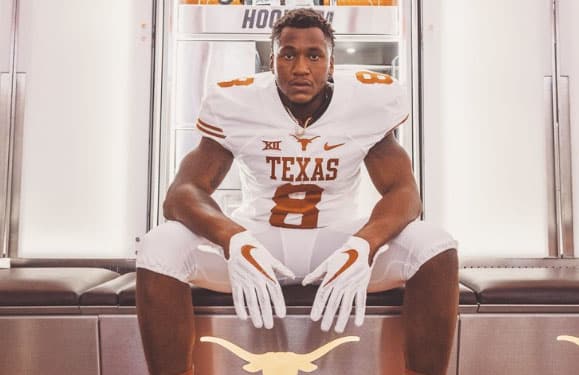 Jacoby Jones committed to Texas on Wednesday night. 