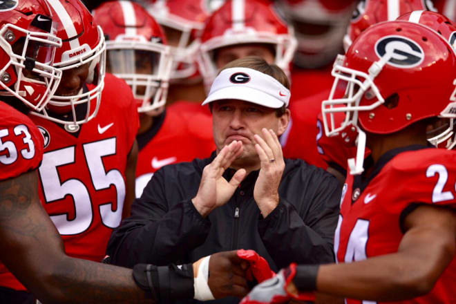 Georgia coach Kirby Smart