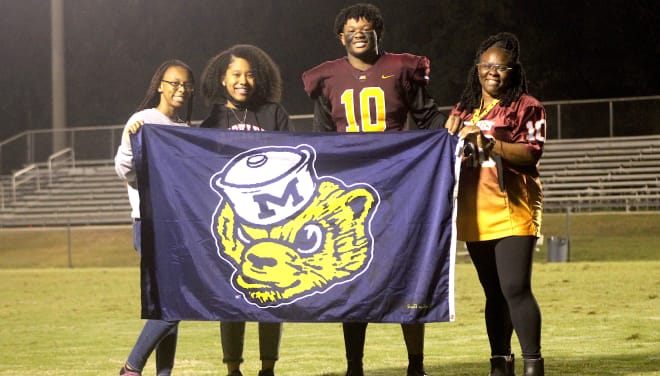 Alabama linebacker Deuce Spurlock is committed to Michigan Wolverines football recruiting, Jim Harbaugh