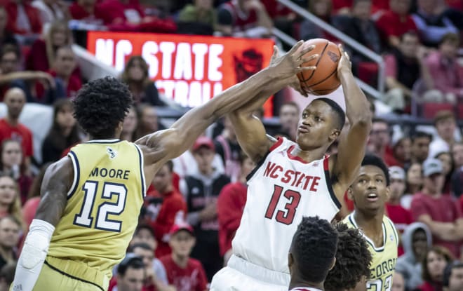 NC State fifth-year senior wing C.J. Bryce will be a game-time decision Wednesday.
