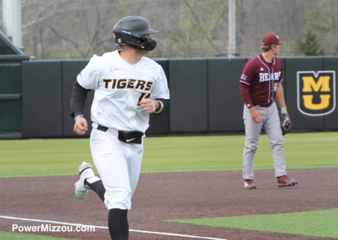 Luke Mann homered as part of a big day for the Mizzou offense
