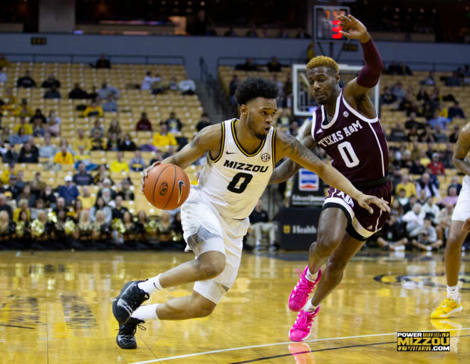 Torrence Watson's three-pointer at the buzzer would have lifted Missouri over Texas A&M had it fallen.