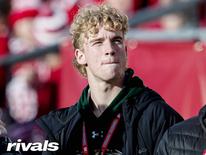 Wisconsin hosted 2024 OLB Thomas Heiberger for the third time on Saturday.