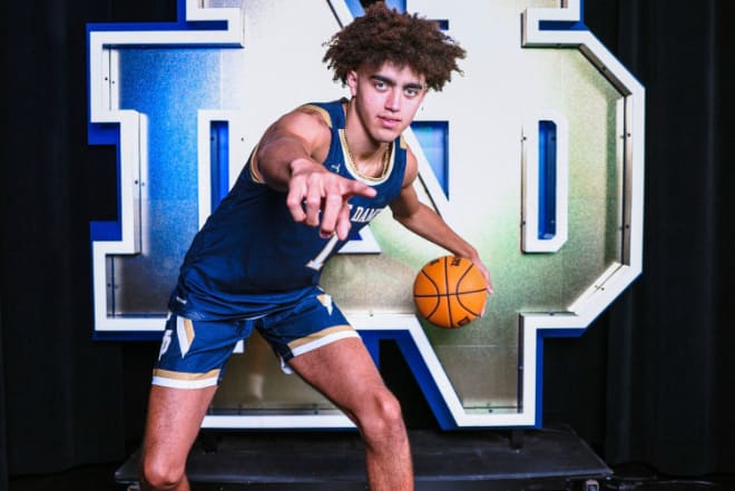 Notre Dame men's basketball is pushing for 2025 power foward Malachi Moreno and hosted him on a visit last month. The four-star prospect said he's drawn to head coach Micah Shrewsberry's coaching style.