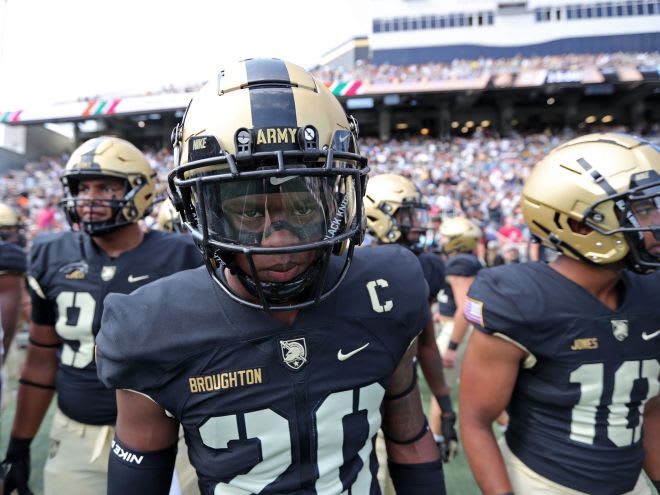 Two-Time Army Football Captain & Safety, Marquel Broughton
