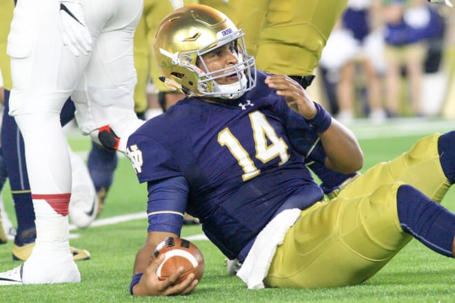 Like many of his predecessors, DeShone Kizer had a rapid ascent — and then a steep fall at quarterback.