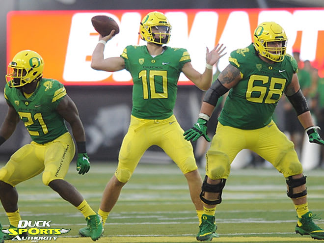 The Ducks need a healthy Herbert and a solid offensive line