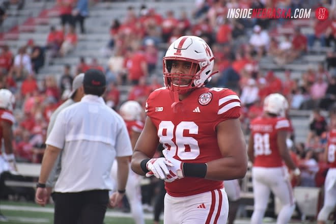 Nebraska football defensive lineman AJ Rollins