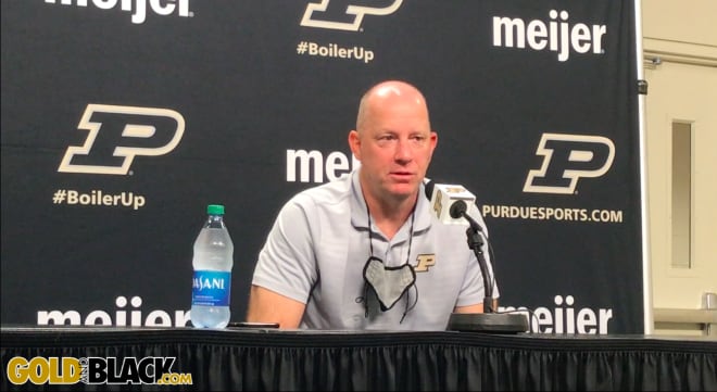 Purdue coach Jeff Brohm