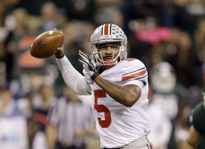 Is there any more memorable switch than Braxton Miller moving from QB to WR in 2015?