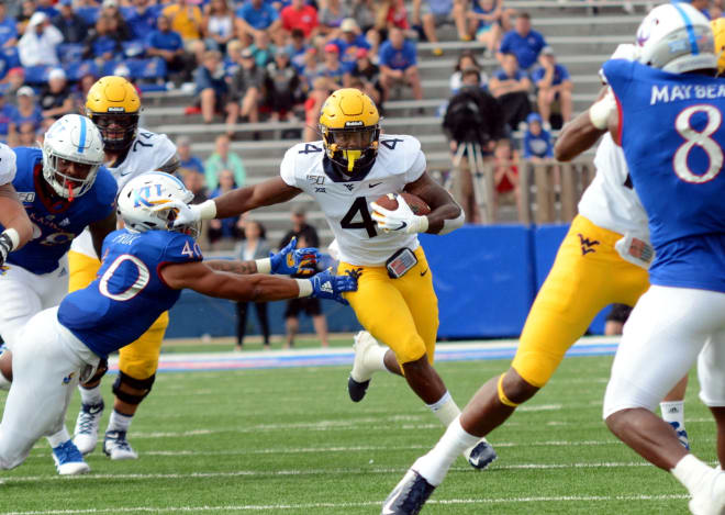 The West Virginia Mountaineers football team is set to take on Kansas. 