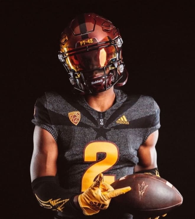 The Louisiana prospect is the third wide receiver to commit to the Sun Devils in the 2024 class (Cullen Charles IG Photo)