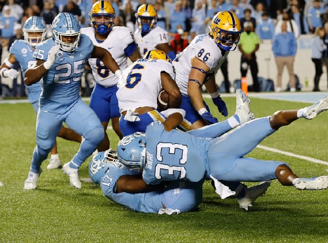 Our report from interviews with UNC LB Cedric Gray & DE/jack Kaimon Rucker on Tuesday at the Kenan Football Center.