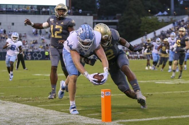 UNC's only experienced tight end, Garrett Walston is going into his senior season with plenty on his plate and big goals.