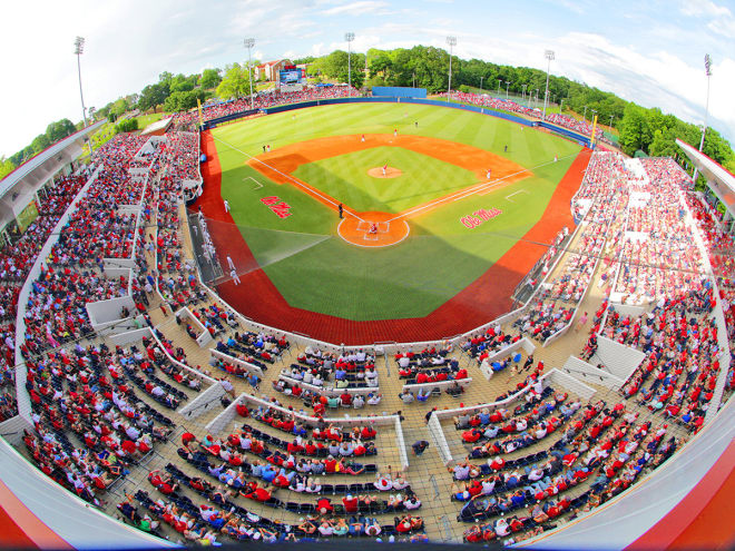 Swayze Field on a much sunnier day. 