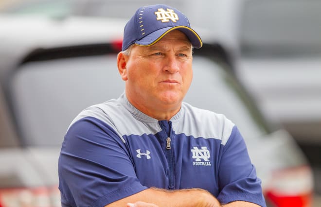 Notre Dame football Jeff Quinn