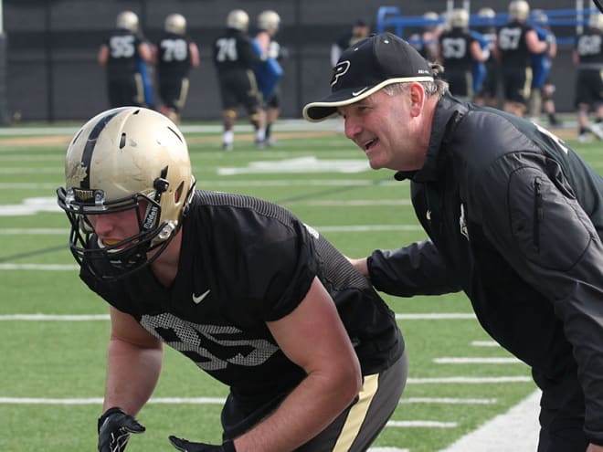 Terry Malone, who adds offensive coordinator duties to coaching the tight ends, thinks it's critical to build an offensive foundation, starting in the spring.