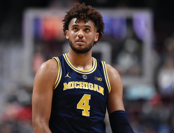 Michigan Wolverines basketball forward Isaiah Livers is expected to play Wednesday despite hurting his ankle against Indiana. 