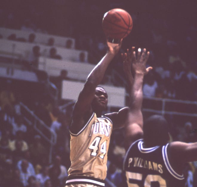 Roy Hairston finished his Purdue career with 574 points and 306 rebounds.