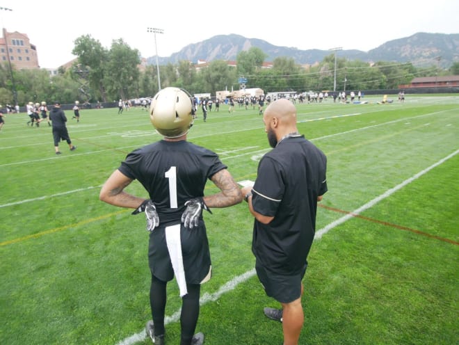Colorado held their first practice on Saturday morning