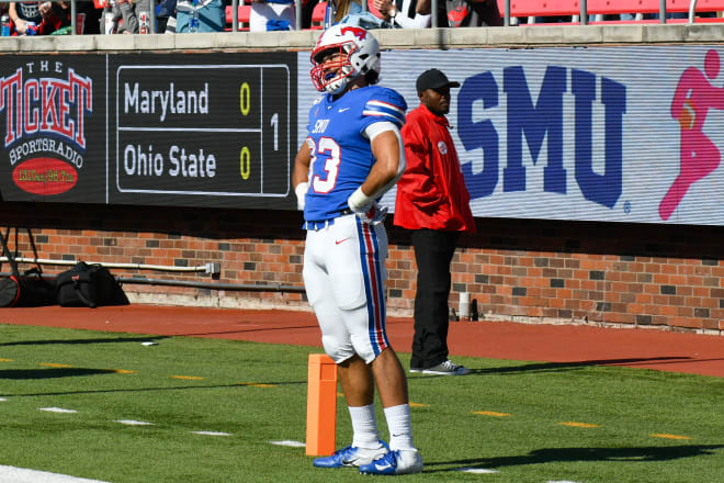 Kylen Granson caught 78 passes for 1,257 yards and 14 touchdowns in two seasons with SMU.