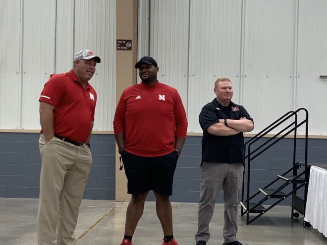 Mike Dawson, Greg Austin and Paul Klempa at the Big Red Blitz in Fremont