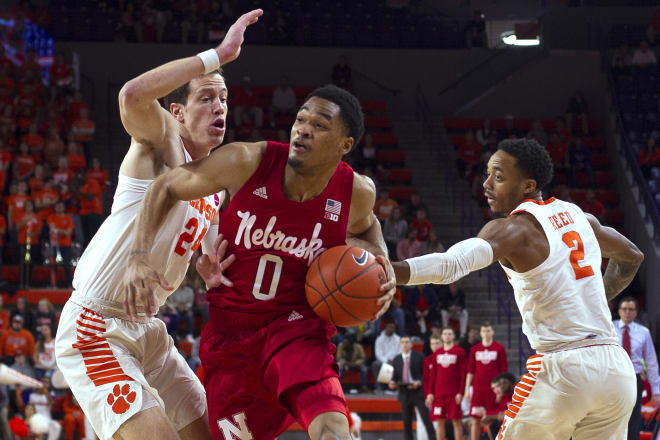 James Palmer had a game-high 20 points and a career-high nine rebounds to help Nebraska earn a big road win at Clemson on Monday night. 