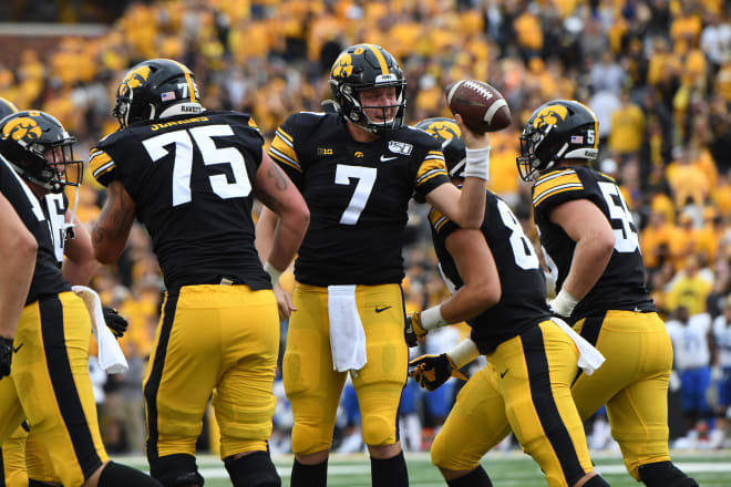 Is Spencer Petras ready to take control of the Iowa offense?