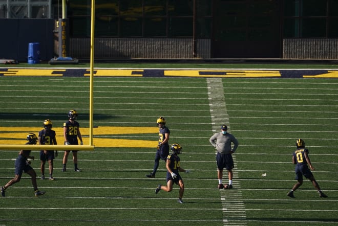 Michigan Wolverines football has practiced nine times so far this spring.