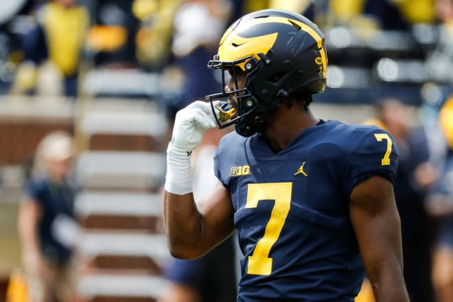 Michigan Wolverines football freshman  running back Donovan Edwards is ready for more action