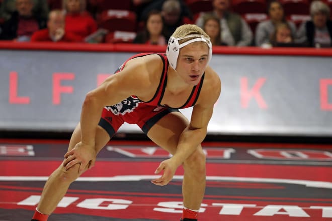 NC State 157-pound redshirt freshman Hayden Hiday is 13-0 on the year and ranked No. 3 nationally after a win over one of last year's NCAA finalists.