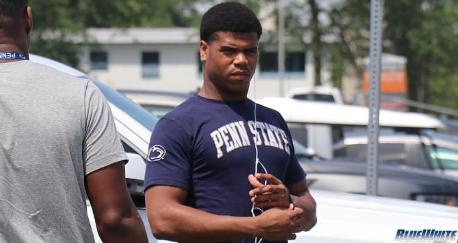 Philadelphia La Salle four-star Class of 2022 linebacker Abdul Carter will make his third summer visit to Penn State this weekend. BWI photo