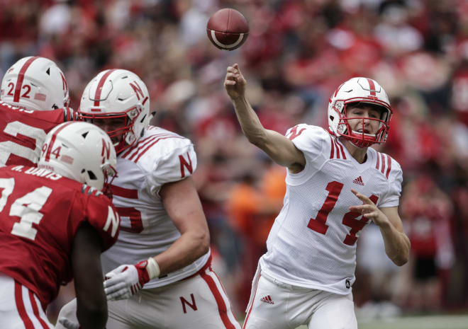 Despite their inexperience, Nebraska's quarterbacks are going to be evaluated harder than any position group this offseason.