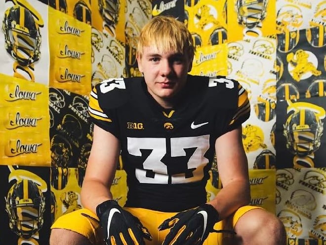 Drew Campbell, three-star DE from Cedar Falls, Iowa is the latest commit in Iowa's 2024 class. 