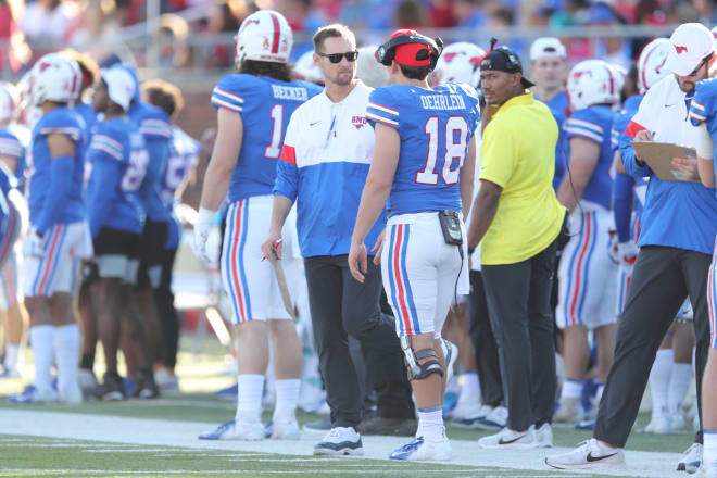 Hunter McWilliams arrived at SMU in March of 2019 as an offensive analyst.