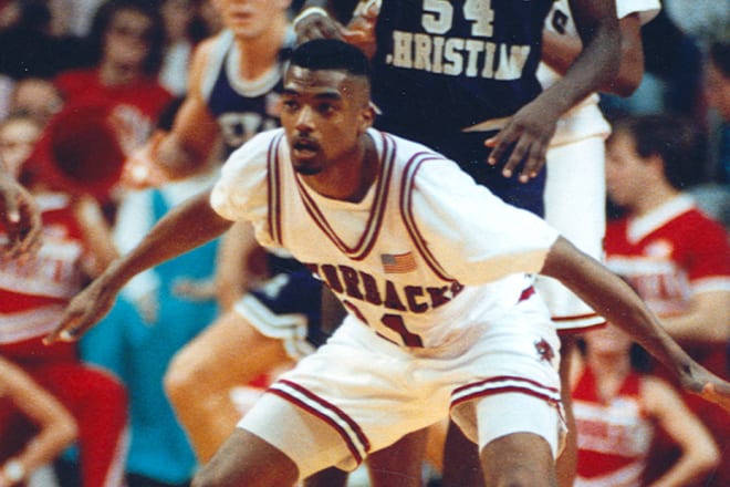 Lee Mayberry is Arkansas' all-time leader for steals in a career.